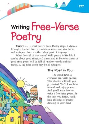 how to write free verse poetry: finding the rhythm of silence