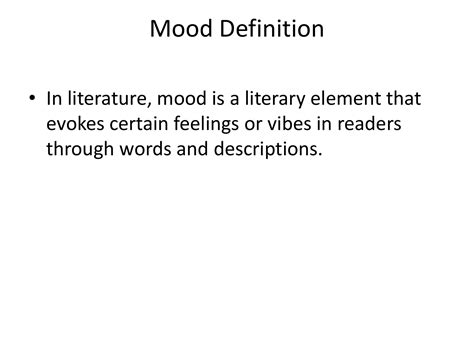 mood definition in poetry: the subtle art of evocation