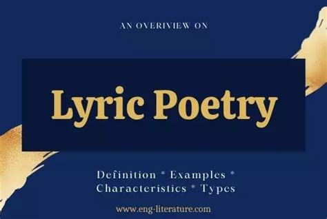 what is one main characteristic of lyric poetry? The rhythm in lyric poetry often mirrors the emotions it conveys.